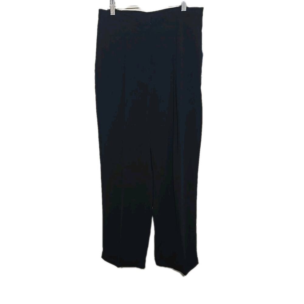 NWT Vtg Norton McNaughton Black Straight Leg Formal Dress Pants Womans Size 12